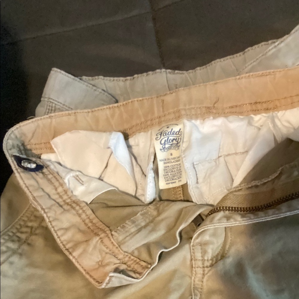 Faded Glory Kids Beige Shorts